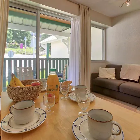 Confortable 4 Pers Avec Balcon Et Casier A Skis A Gourette - Fr-1-400-114 דירה או-בון